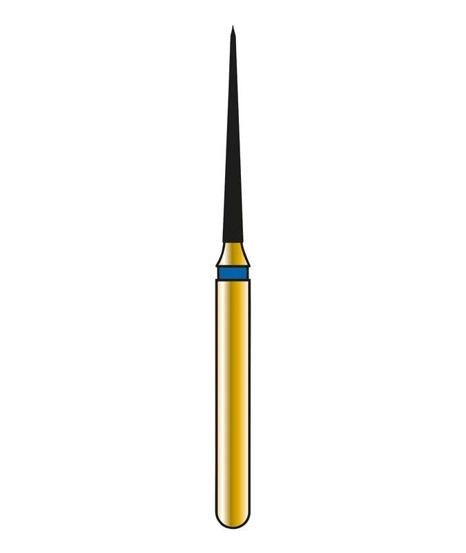 Diatech Diamantbohrer FG G859-314-010-10-ML, Nahaufnahme der Spitze.