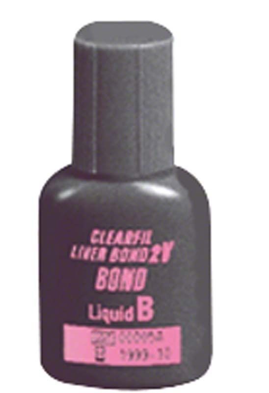 Flasche von Clearfil Liner Bond 2V Bond B mit Etikett.