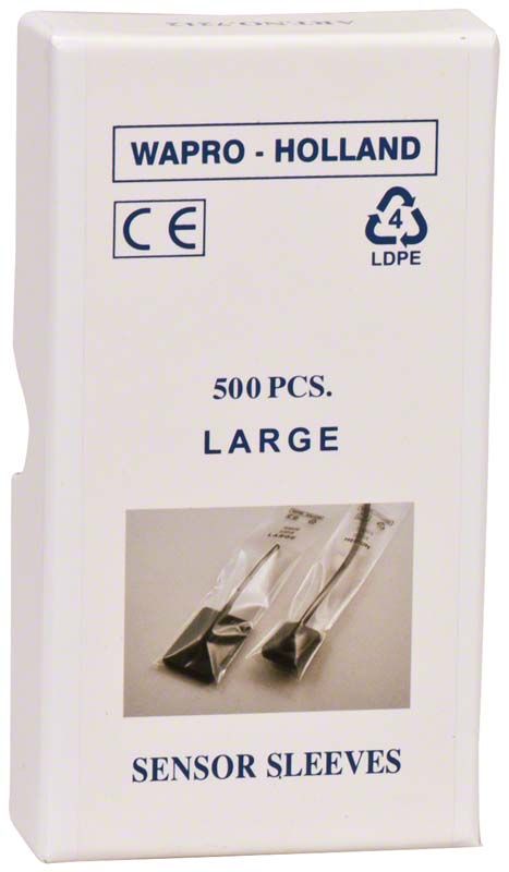 WAPRO SENSOR Schutzhüllen 500 Stück, große Größe 30x40mm, Verpackung.
