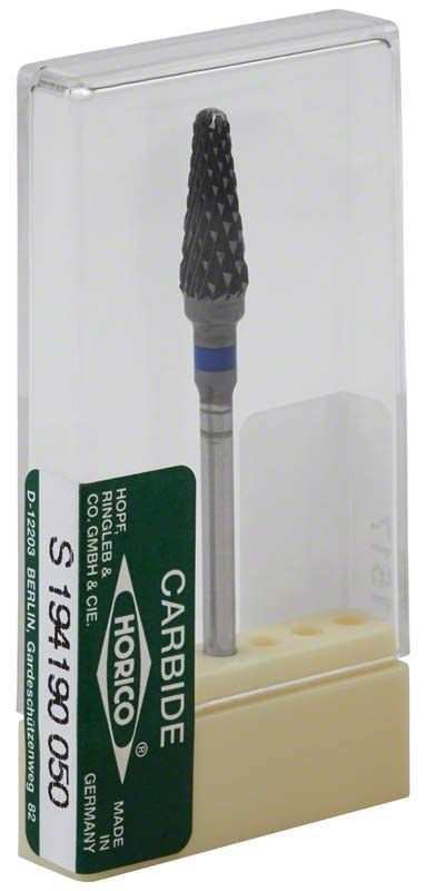 Hartmetallfräser schwarz beschichtet S194 190 050 in Kunststoffverpackung.