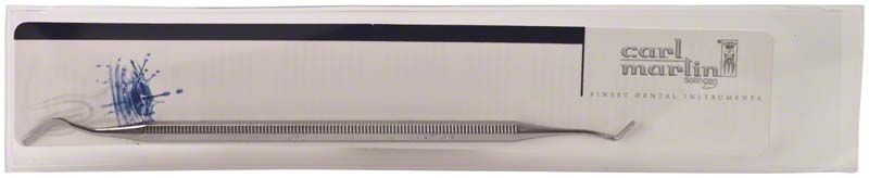 Spatel Figur Ash 6 in Kunststoffverpackung mit Firmenlogo.