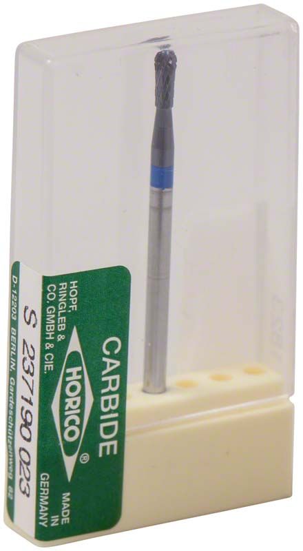 Hartmetallfräser schwarz beschichtet S237 190 023 in Verpackung.