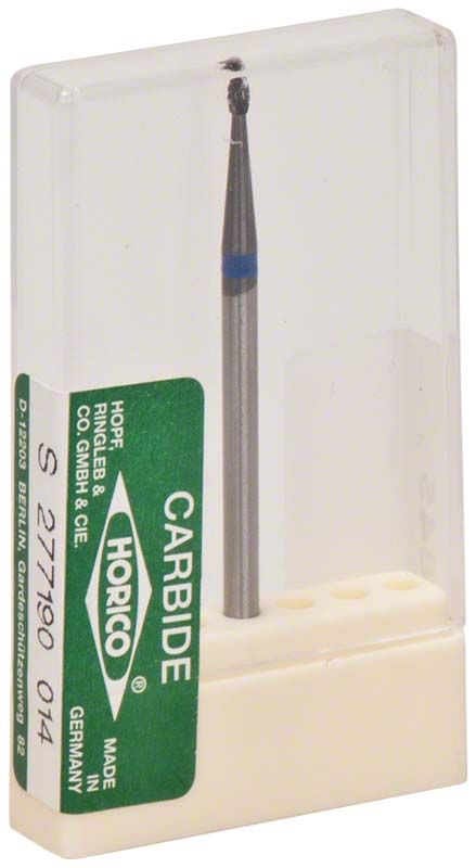 Hartmetallfräser schwarz beschichtet S277 190 014 in Kunststoffverpackung.