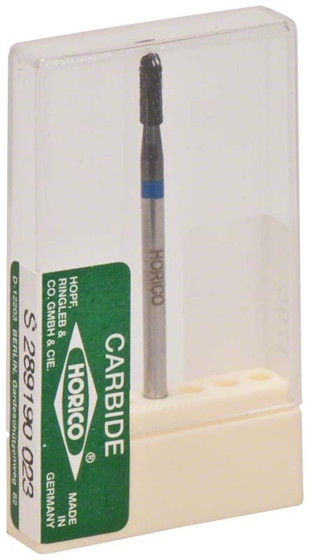 Hartmetallfräser schwarz beschichtet S289 190 023 in Verpackung.