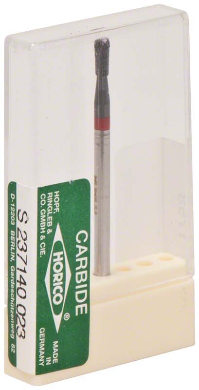 Hartmetallfräser schwarz beschichtet S237 140 023 in Plastikverpackung.