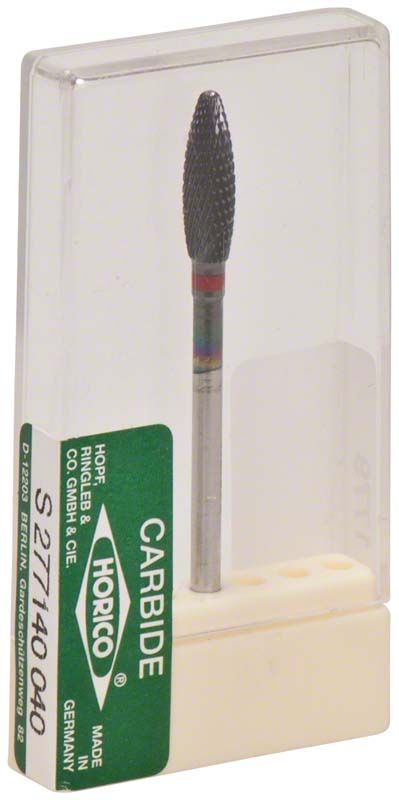 Hartmetallfräser schwarz beschichtet S277 140 040 in Kunststoffverpackung.