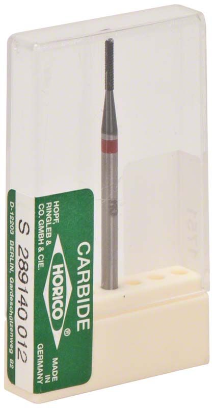 Hartmetallfräser schwarz beschichtet S289 140 012 in Kunststoffverpackung.