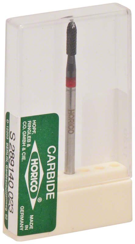 Hartmetallfräser schwarz beschichtet in Kunststoffverpackung, Modell S289 140 023.