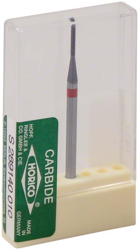 Hartmetallfräser schwarz beschichtet, Modell S289 140 010, in Verpackung.