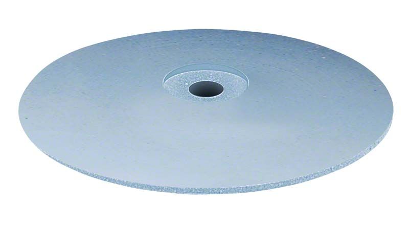 Hellblaue feine Schleifscheibe, EVE UNIVERSAL, Durchmesser L22f, Packung à 100 Stück.