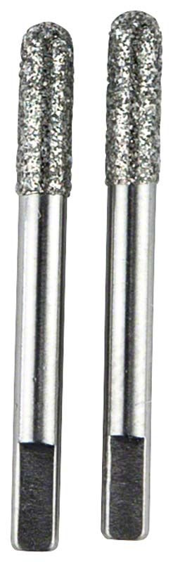 Teleskopgrip Diamanteinsatz für präzise Dentaltechnik, Nahaufnahme.