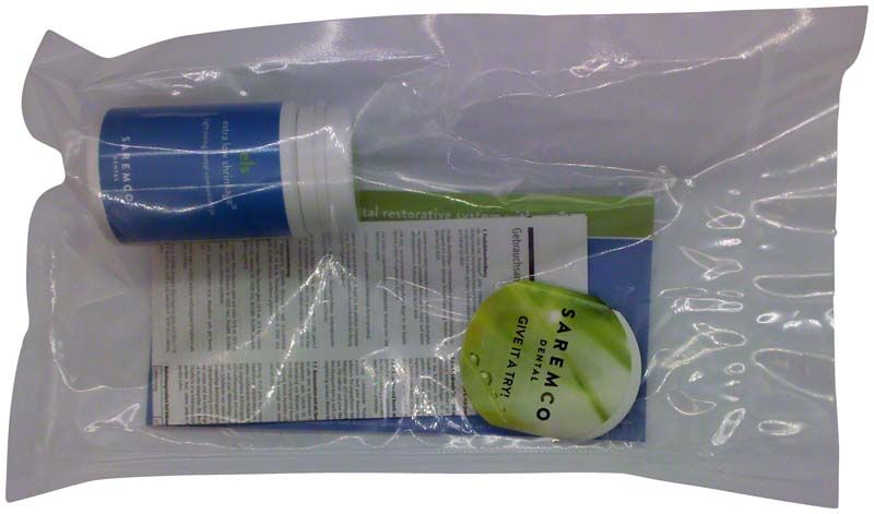 Durchsichtige Verpackung mit ELS Tips B1 und Beipackzettel.