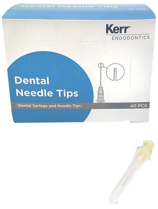 Irrigation Probe™ Gauge Nr. 30, Ø 0,3 mm gelb mit Verpackung.