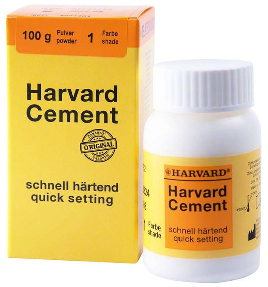 Image of Harvard Cement schnellhärtend Pulver 100g - Nr. 1
