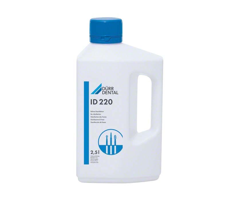 Dürr Dental ID 220 Reinigungslösung 2,5 Liter mit blauem Deckel.