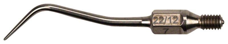 SONICflex scaler Spitze Form 7 Perio aus hochwertigem Metall für Zahnreinigung.