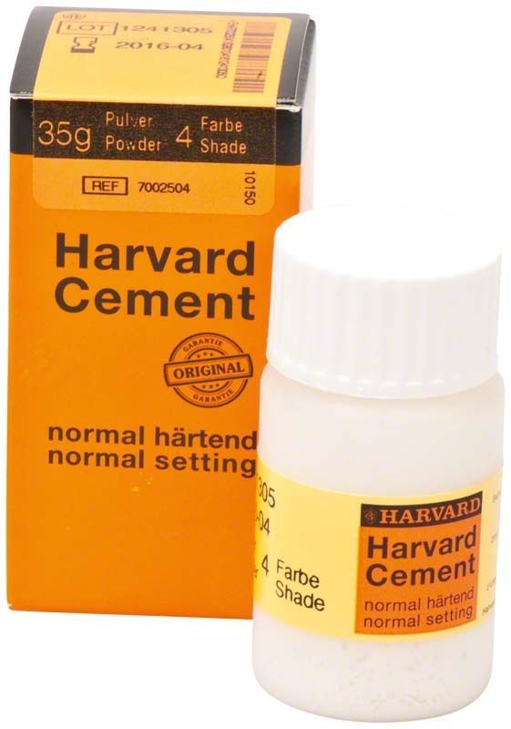Harvard Cement normalhärtend 35g Pulverdose mit Originalverpackung.