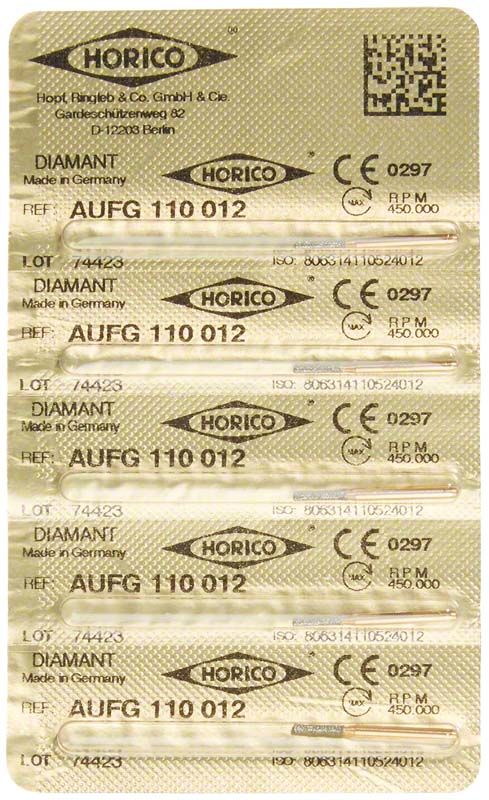 Verpackung von Löwenschleifer AuFG 110 012 mit Herstellerinformationen.