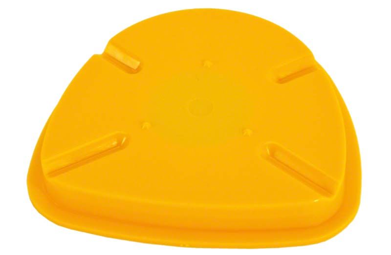 Gelbe Formplatte für Splitcastformer St.