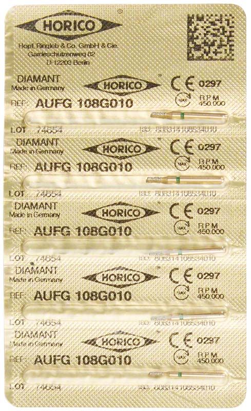 Verpackung von Löwenschleifer AuFG 108G 010 mit sechs Einheiten.