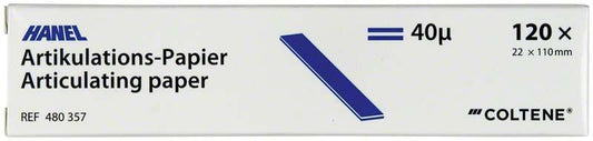 Image of HANEL Artikulationspapier Streifen 40µ blau