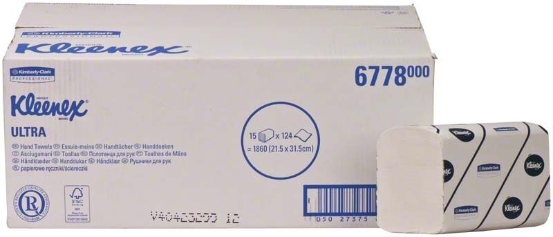 Image of Kleenex® Ultra Handtücher medium
