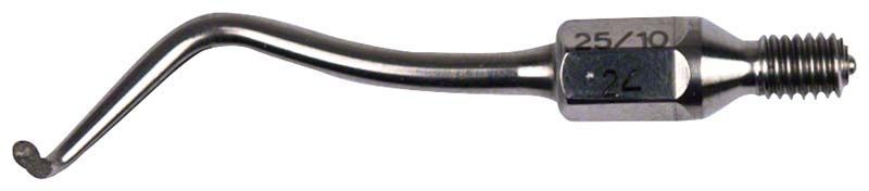 SONICflex Wurzelglätter Spitze Form 24 kontrawinklig klein links in Nahaufnahme