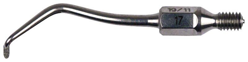 Sonicflex Retro Spitze Nr. 17 mit diamantbeschichteter Oberfläche für Wurzelkanäle.