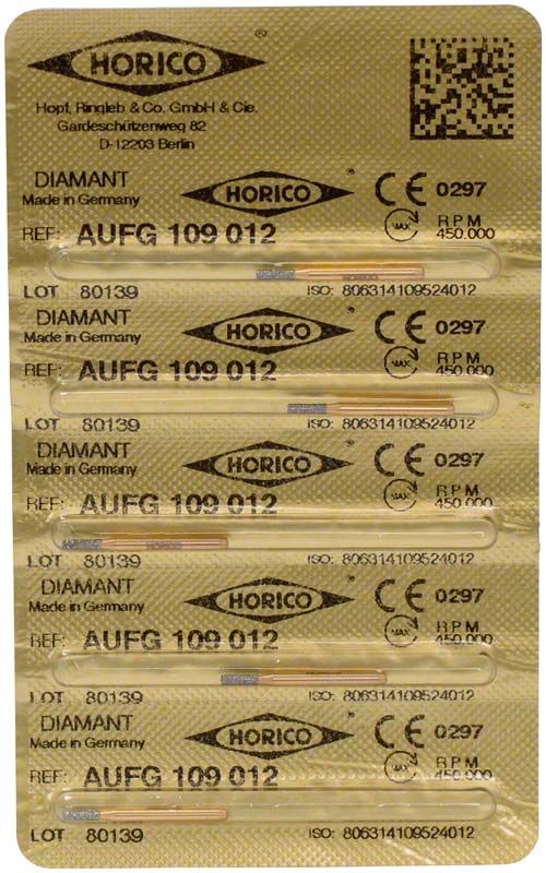 Verpackung von Löwenschleifer AuFG 109 012 mit Diamant-Schleifkörper.