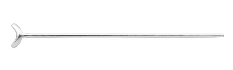 Edelstahl J-Klammer für orthodontische Behandlungen, hochglänzend und elastisch.