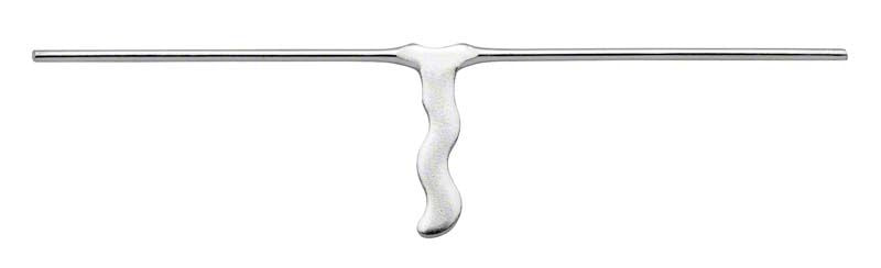 O-Klammer Ø 0,9mm aus Metall in T-Form.