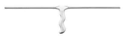 O-Klammer Ø 0,9mm aus Metall in T-Form.