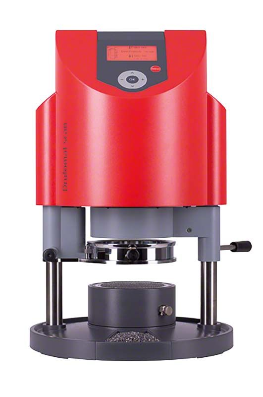 Rotes Drufomat scan rot Gerät zur Herstellung dentaler Tiefziehschienen.