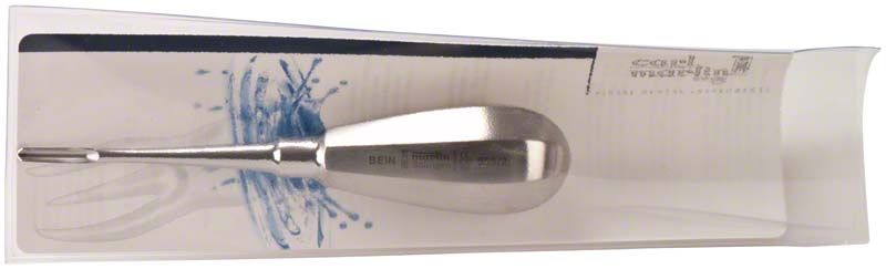 Wurzelheber BEIN, 3,5mm breit in Verpackung mit Wasser-Design.