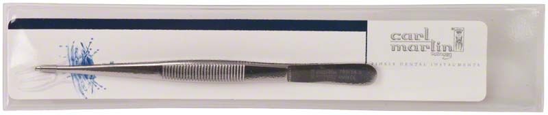 Chirurgische Zahnfleischpinzette Figur 793 in Verpackung auf weißem Hintergrund.