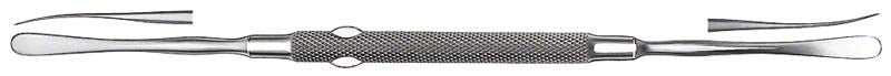 Doppelendiges Raspatorium FREER für präzise dentalmedizinische Eingriffe.