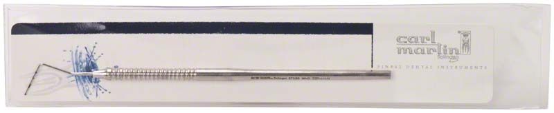 Parodontalsonde Figur 80 mit Tiefenmarkierungen in Verpackung.