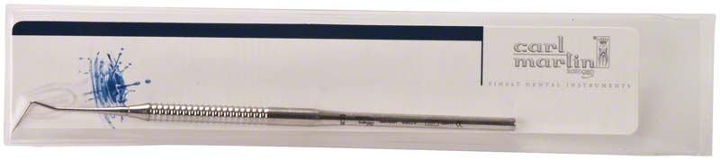 Unzerbrechliche Zahnsonde Figur 9 gerade in Verpackung.