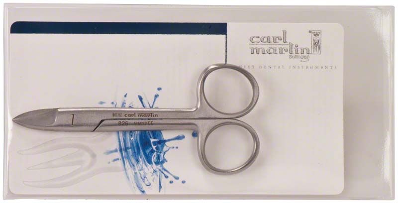 Kronenschere BEEBEE gerade von Carl Martin in Verpackung.