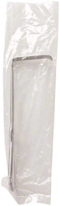 Wundhaken Langenbeck aus rostfreiem Edelstahl, verpackt in Kunststofffolie.