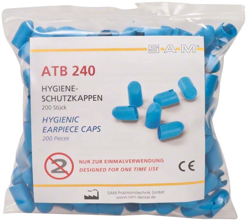 Image of Hygiene- Schutzkappen blau für Transferbogen Axioquick ®