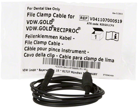 Image of VDW.GOLD® Feilenklemmkabel