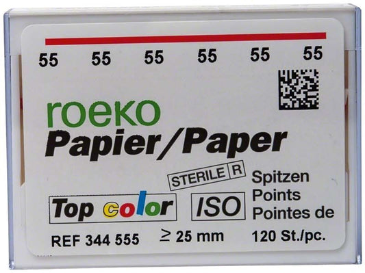 Image of ROEKO Papierspitzen Top color Normalpackung Gr. 055 rot