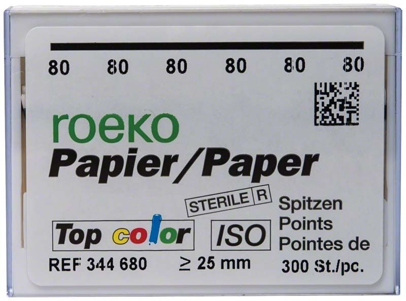 ROEKO Papierspitzen Topcolor Vorratspackung Gr. 080, 300 Stück.
