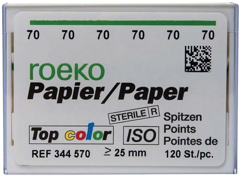 Image of ROEKO Papierspitzen Top color Normalpackung Gr. 070 grün