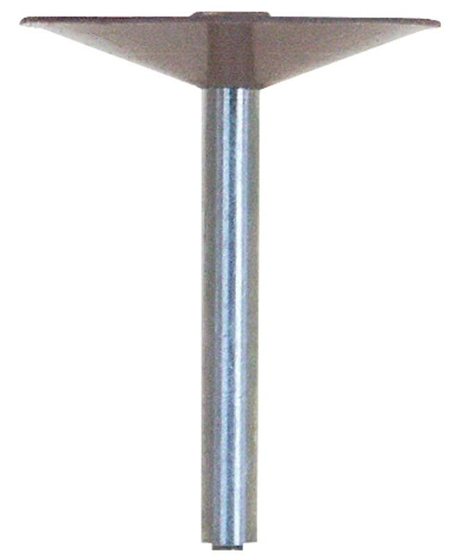 Silikonpolierer Brownie® Schaft W zur Vorpolitur von Edelmetallen.