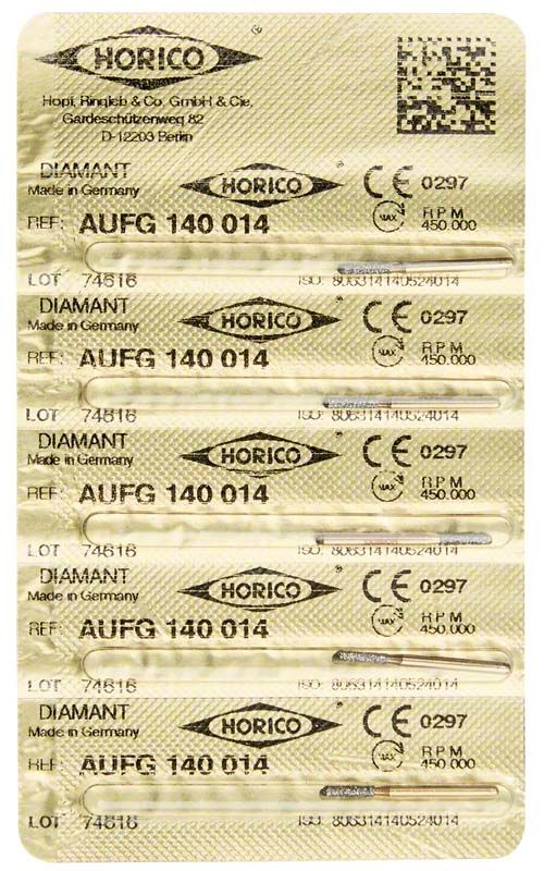 Blisterverpackung von Löwenschleifer AuFG 140 014 mit CE-Kennzeichnung.