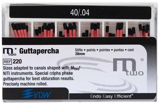 Image of Mtwo Guttapercha Gr. 40/.04 schwarz