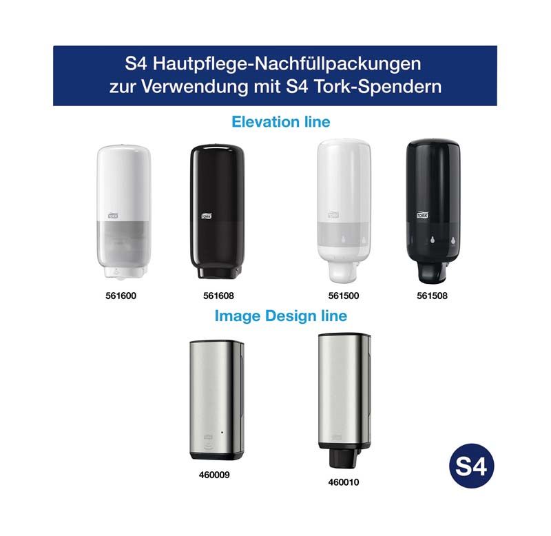 S4 Tork Nachfüllpackungen für Elevation und Image Design Spender.