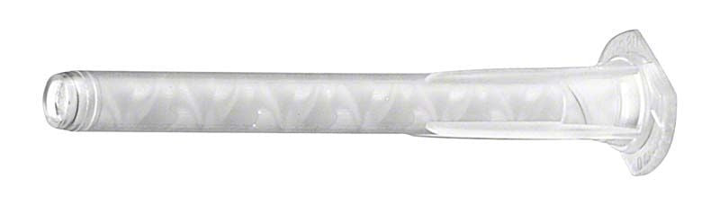 Transparente Mischkanüle Automix 1 6mm für Dentalabformungen.